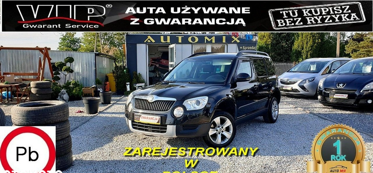 Skoda Yeti cena 25800 przebieg: 238000, rok produkcji 2010 z Zgorzelec małe 529